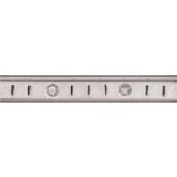 Mystic Collection - 4 x 25 cm Çelenk Gri Seramik Bordür