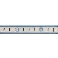 Mystic Collection - 4 x 25 cm Çelenk Mavi Seramik Bordür