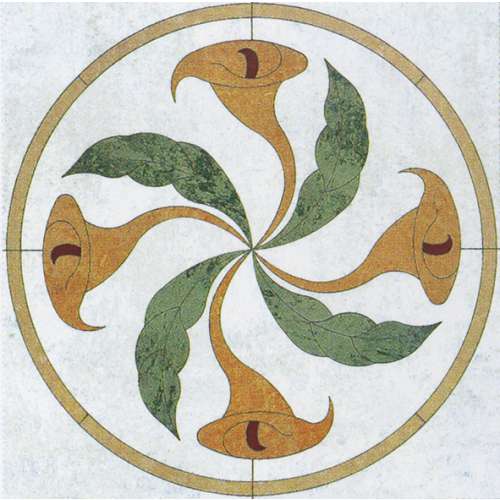 120 X 120 CM ARTİSTİK MADALYON PTC017A - GRANISTORE