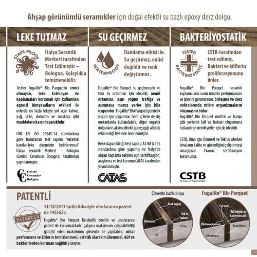 Fugalite Bio Parquet Derz Dolgu 3 Kg. - Kerakoll