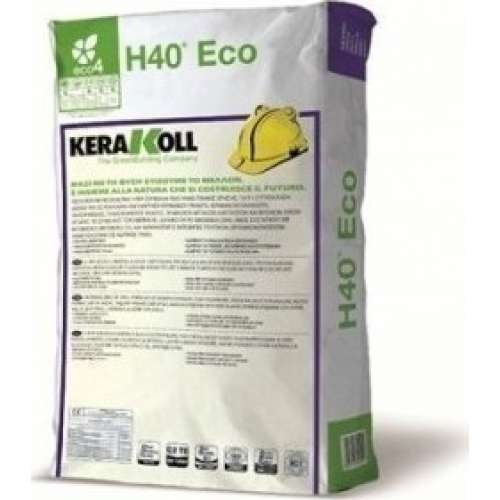 H40 Eco Seramik Yapıştırıcı Beyaz 25 Kg - Kerakoll
